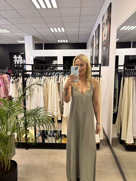 SUKIENKA MIDI KHAKI
