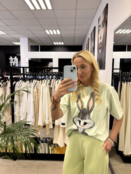 BAWEŁNIANY T-SHIRT KRÓLIK