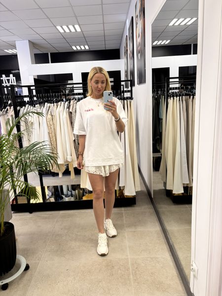 BAWEŁNIANY T-SHIRT LONG WISIENKI