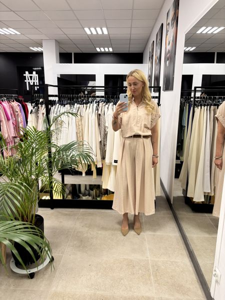 SPODNIE TYPU CULLOTE+ BLUZKA BOMBER NA ZAMEK