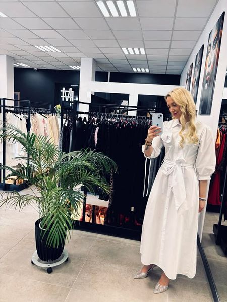 Bawełniana sukienka midi